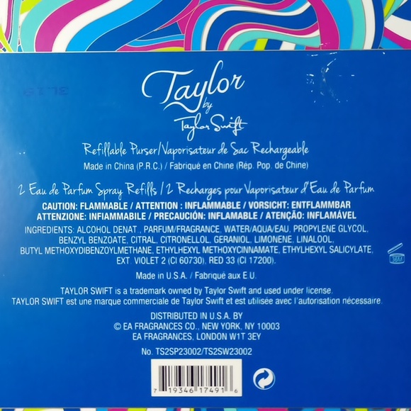 Taylor by Taylor Swift 20ml x 2 + refillable purser - Picture 8 of 8